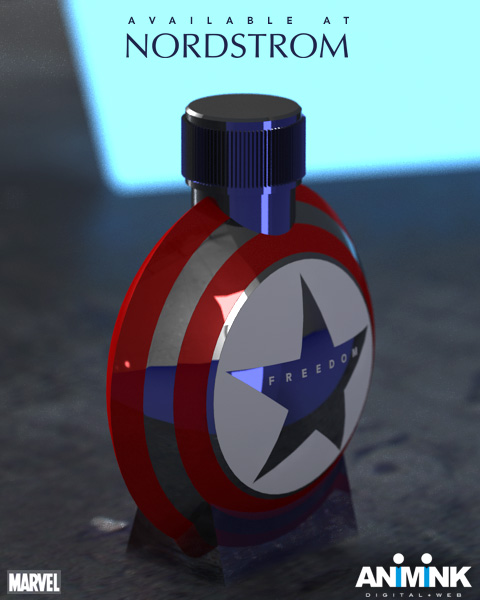 Animink - Captain America Cologne