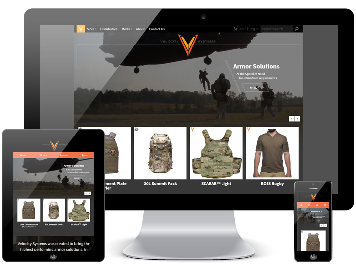 Velocity Systems Website - Animink