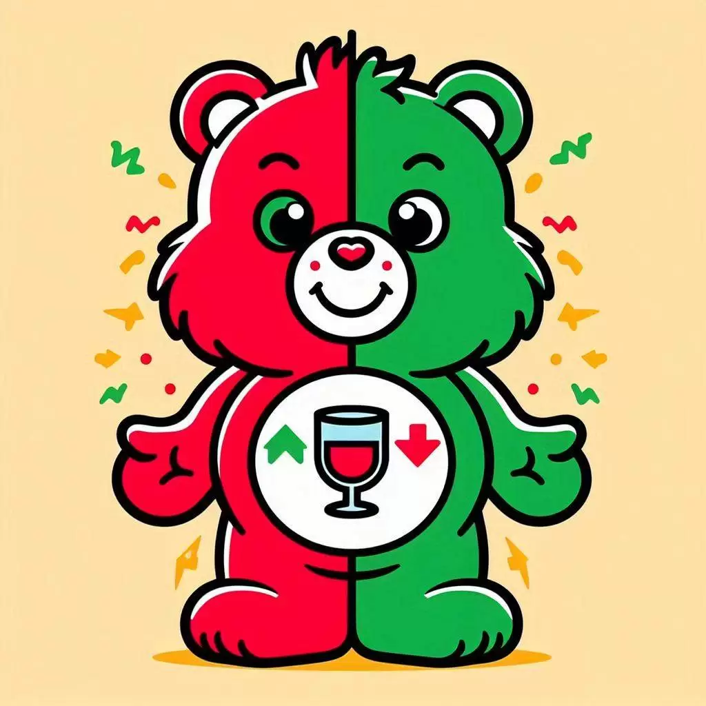 Optimist Pessimist Bear