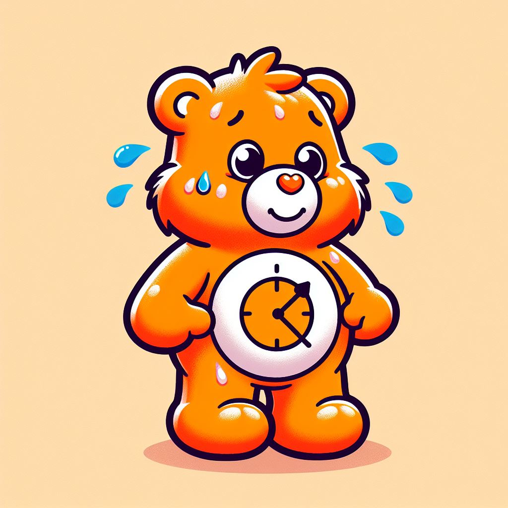 Procrastination Bear