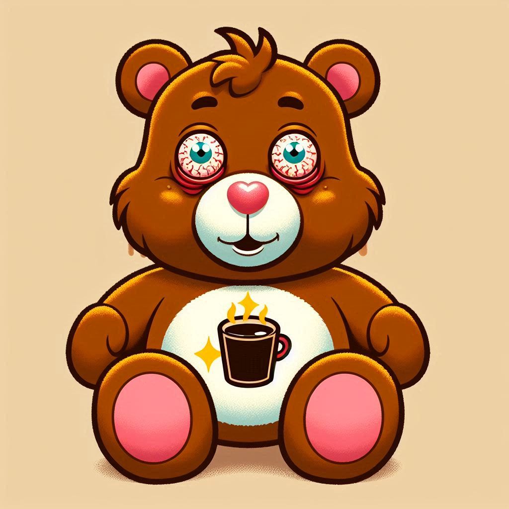 Overcaffeinated Bear
