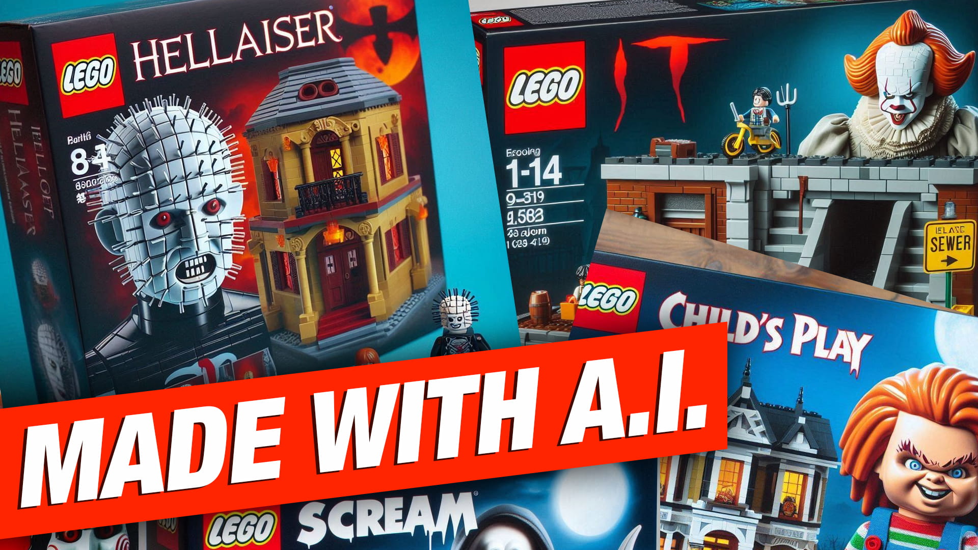 AI-Generated LEGO Sets: Horror Edition | Animink