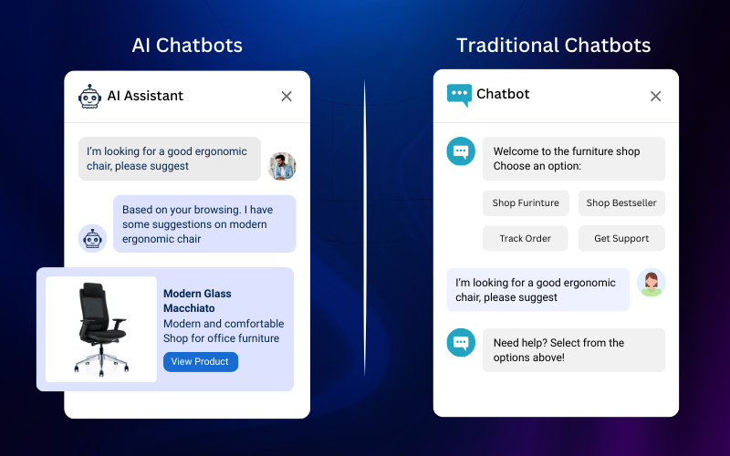 AI vs Traditional Chatbots: What’s the Difference & Why It Matters for Your Business