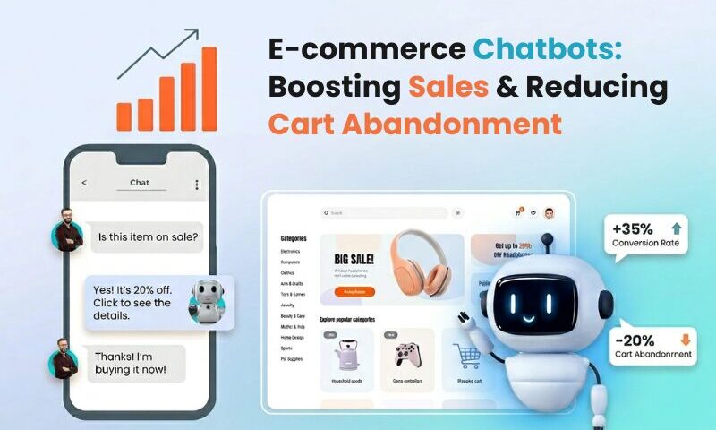 E-commerce Chatbots Boosting Sales & Reducing Cart Abandonment