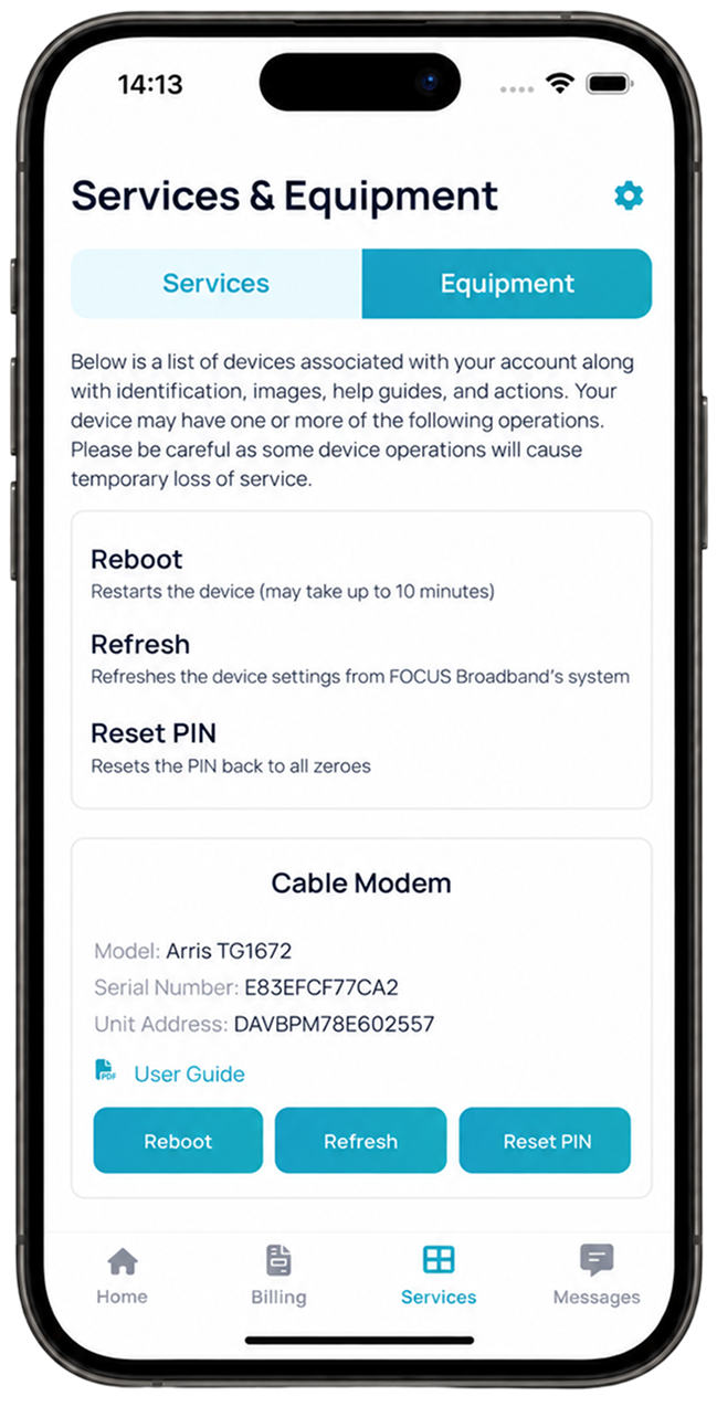 FOCUS Broadband Mobile App Case Study -3
